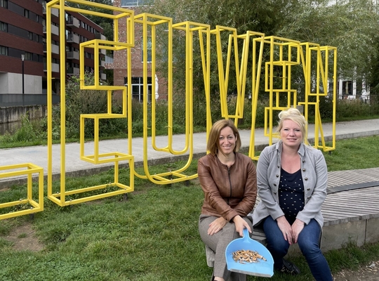 Debby Appermans en Lies Verlinden willen Leuven peukenvrij Debby Appermans en Lies Verlinden willen Leuven peukenvrij